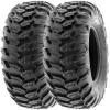 imageSunF 25x8R12 25x10R12 Loose Over Hardpack ATV UTV Tire 6 PR A043  BUNDLE