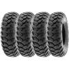 imageSunF 26x9R12 26x9x12 Loose Over Hardpack ATV UTV Tire 6 PR A043  SET of 4