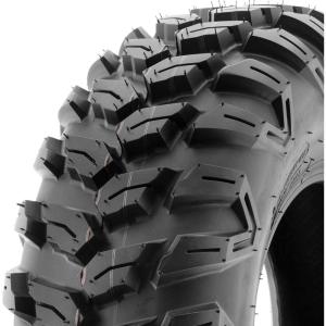 imageSunF 25x10R12 25x10x12 Loose Over Hardpack ATV UTV Tire 6 PR Tubeless  A043