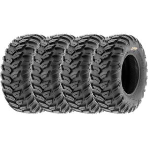 imageSunF 26x11R14 26x11x14 Loose Over Hardpack ATV UTV Tire 6 PR A043  SET of 4