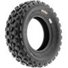 imageSunF 22x710 22x7x10 Light Weight ATV UTV Knobby Tire 6 PR A017  SET of 4