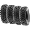 imageSunF 22x710 22x7x10 Light Weight ATV UTV Knobby Tire 6 PR A017  SET of 4