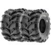 imageSunF 22x129 ATV UTV Tire 22x12x9 Mud Tubeless 6 PR A0281  PAIR of 2