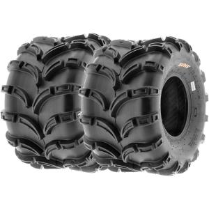 imageSunF 22x129 ATV UTV Tire 22x12x9 Mud Tubeless 6 PR A0281  PAIR of 2
