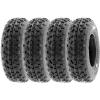 imageSunF 21x610 21x6x10 Knobby ATV UTV Tire 6 PR A035  SET of 4