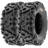 image2 Front 26x812 2 Rear 26x1112 SunF ATV UTV All Terrain Tires Tubeless 6 Ply Rating A033  Power I