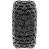 imageSet of 4SunF Knobby Race Replacement ATV UTV AT 6 Ply Tires 22x108 22x10x8 Tubeless A030 black