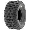 imageSet of 4SunF Knobby Race Replacement ATV UTV AT 6 Ply Tires 22x108 22x10x8 Tubeless A030 black