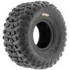 imageSet of 4SunF Knobby Race Replacement ATV UTV AT 6 Ply Tires 22x108 22x10x8 Tubeless A030 black