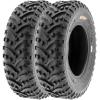 imageSunF 25x812 25x1012 Knobby ATV UTV Tire 6 PR A032  BUNDLE