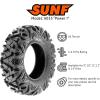 imageSunF 25x812 25x129 All Terrain Tires ATV UTV 6 PR POWER I A033  BUNDLE
