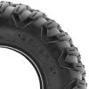 imageSunF 25x8R12 25x8x12 Loose Over Hardpack ATV UTV Tire 6 PR Tubeless  A043