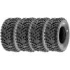 imageSunF 22x118 22x11x8 Knobby ATV UTV Tire PR A032  SET of 4