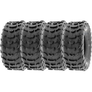 imageSunF 22x1010 22x10x10 Knobby ATV UTV Tire 6 PR A006  SET of 4