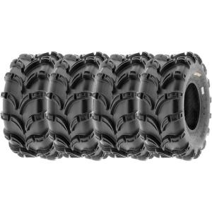 imageSunF 22x129 22x12x9 Mud ATV UTV Tire 6 PR A0281  SET of 4