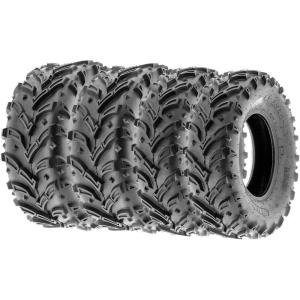 imageSunF 25x812 25x1012 25x8x12 Dirt Mud ATV UTV Muddy Tire 6 PR A0241  BUNDLE