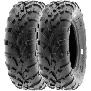 imageSunF 25x812 ATV UTV Tire 25x8x12 Race Trail Sport 6 PR A010  PAIR of 2