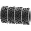 imageSet of 6 SunF ATV UTV Mud Tires 25x812x2 Front ampamp 25x1112x4 Rear 6 Ply Tubeless A010
