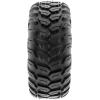 imageSunF 25x10R12 25x10x12 Loose Over Hardpack ATV UTV Tire 6 PR A043  SET of 4