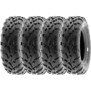 imageSunF 25x1012 25x10x12 Race Trail Sport ATV UTV Tire 6 PR A010  SET of 4