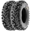 imageSunF 25x1012 ATV UTV Muddy Tire 25x10x12 Mud Hardpack 6 PR A041  PAIR of 2