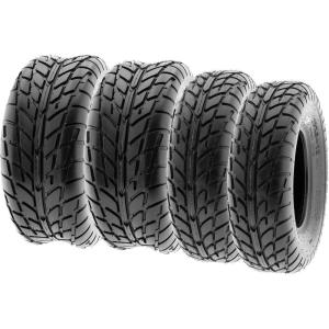 imageSunF 25x812 25x1011 Hardpack Race Sport ATV UTV Quad Tire 6 PR A021  BUNDLE