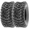 imageSunF 22x1110 ATV UTV Tire 22x11x10 Dimple Knobby 6 PR A005  PAIR of 2