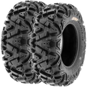 imageSet of 2 SunF A033 PowerI AT 28x912 ATV UTV OffRoad Tires AllTerrain 6 Ply Tubeless26x914