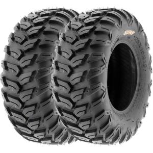 imageSunF 27x11R12 ATV UTV Tire 27x11x12 Loose Over Hardpack 6 PR A043  PAIR of 2
