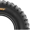 imageSunF 25x812 25x8x12 Knobby ATV UTV Tire 6 PR Tubeless  A032