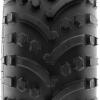 imageSunF 25x812 25x8x12 Knobby ATV UTV Tire 6 PR Tubeless  A032