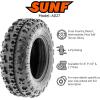 imageSunF ATV Tires 23x710 20x119 Sport Race Knobby 6 PR A027  BUNDLE