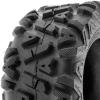imageSunF A033 PowerI 25x129 ATV UTV Tire AllTerrain OffRoad 305659 6 Ply Tubeless Set of 422x1012 x4