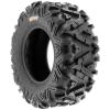 imageSunF A033 PowerI 25x129 ATV UTV Tire AllTerrain OffRoad 305659 6 Ply Tubeless Set of 427x1112 x4