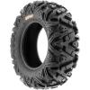 imageSunF A033 PowerI 25x129 ATV UTV Tire AllTerrain OffRoad 305659 6 Ply Tubeless Set of 427x914 x4