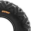 imageSunF A033 PowerI 25x129 ATV UTV Tire AllTerrain OffRoad 305659 6 Ply Tubeless Set of 430x10R14  30x10R14