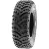 imageSunF Set 2 ATV Tires 25x812 25x8x12 Knobby Tubeless 6 PR A032