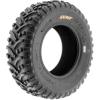 imageSunF Set 2 ATV Tires 25x812 25x8x12 Knobby Tubeless 6 PR A032