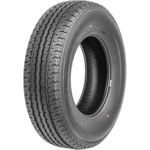 imageSunF ST20575R14 26x814 Tubeless 8 Ply Steel Belt Radial Construction Trailer Tires Load Rating D HaulPro Single