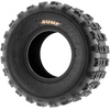 image:imageSet of 2 SunF A018 Lawn Tractor Tires 18x958 Utility Cart Turf Tires 18x9508 6 ply Tubeless