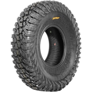 image:imageSunF ATV Tire 35x1015 UTV Radial Tire 35x10R15 All Terrain OffRoad Soft Compound 10ply Tubeless A066