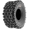 image:imageSunF 22x119 ATV UTV Knobby Tire 22x11x9 Sport Race 6 PR A027  PAIR of 2