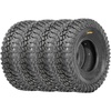 image:imageSunF ATV Tires 35x1015 35x10x15 Hardpack amp Pavement 10 PR A066  Set of 4