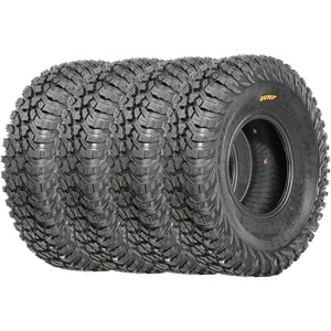 image:imageSunF ATV Tires 35x1015 35x10x15 Hardpack amp Pavement 10 PR A066  Set of 4