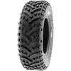 image:imageSunF Set 2 ATV Tires 25x1012 25x10x12 Knobby Tubeless 6 PR A032