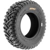 image:imageSunF Set 2 ATV Tires 25x1012 25x10x12 Knobby Tubeless 6 PR A032