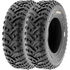 image:imageSunF Set 2 ATV Tires 25x1012 25x10x12 Knobby Tubeless 6 PR A032