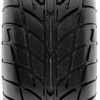 image:imageSunF ATV UTV Tires 25x1112 Flat Track Tires 25x11x126 PRSet of 4  Tubeless NonDirectional Tread Paved and HardPack Terrain25x1112