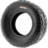 image:imageSunF ATV UTV Tires 25x1112 Flat Track Tires 25x11x126 PRSet of 4  Tubeless NonDirectional Tread Paved and HardPack Terrain25x1112