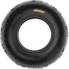 image:imageSunF ATV UTV Tires 25x1112 Flat Track Tires 25x11x126 PRSet of 4  Tubeless NonDirectional Tread Paved and HardPack Terrain25x1112